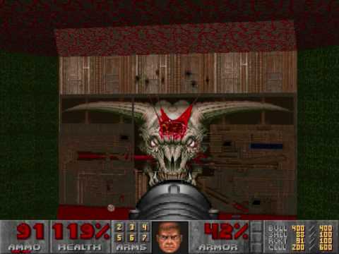 Doom II Map 30 - Icon of Sin - YouTube